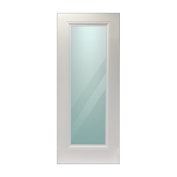 Buy Bladon 1 Lite Clear Glazed White Primed Door | Malone Collection ...