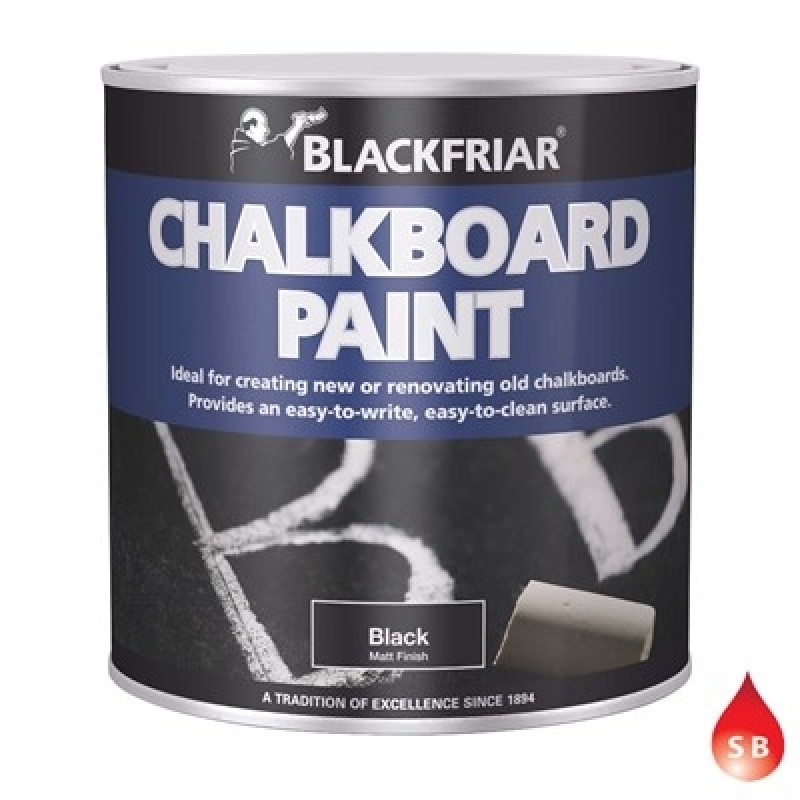 Blackfriar Chalkboard Paint 500ml Black