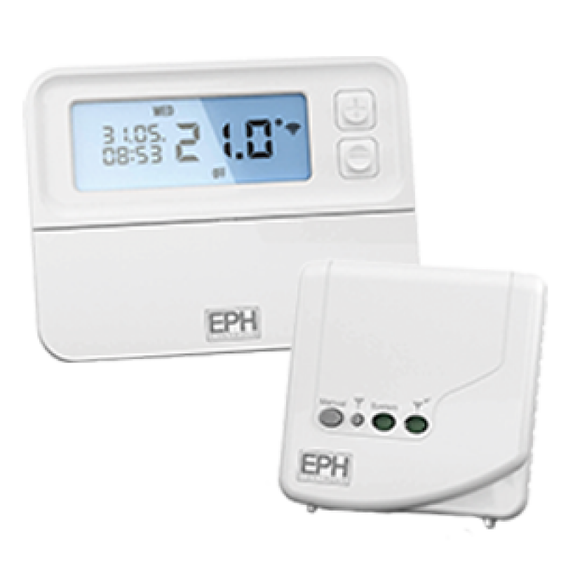 EPH Combi Pack 4 Programmable Rf thermostat & receiver boiler plus compliant