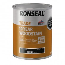Ronseal Trade 10 Year Woodstain Ebony 750ml