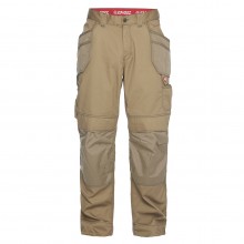 Engel Combat Trousers with Hanging Tool Pockets Wood