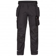 Engel Galaxy Trousers with Hanging Tool Pockets Anthracite Grey/Black