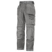 Snickers 3214 Canvas+ Holster Work Trousers Grey