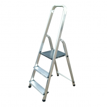 LFI Home Aluminium Platform Step Ladder 3 Tread