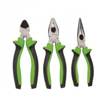 Draper Soft Grip Green Pliers Set