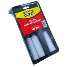 Mini Roller Kit for Gloss Paints 100mm 5 Pack