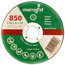 Marcrist 850 Flat Stone Cutting Disc 115mm x 22mm x 3mm