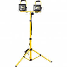 Draper COB 2x10W LED Tripod Stand Worklamp 240V