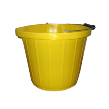 Heavy Duty Yellow Builders Bucket 14Lt