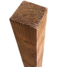 Square Fence Post Treated 100mm x 100mm x 3Mt