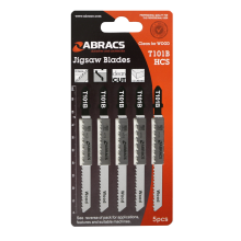 ABRACS ABT101B Jigsaw Blades Wood 5PC Pack
