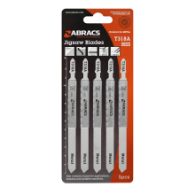 ABRACS ABT318A Jigsaw Blades Metal 5PC Pack