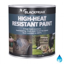 Blackfriar High Heat Resistant Matt Black Paint 250ml