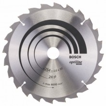 Bosch Optiline Circular Saw Blades 254mm x 30mm x 24T