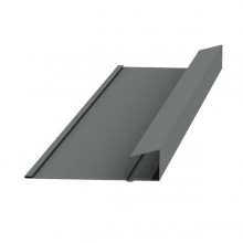 Dry Verge Slate Trim Aluminium (T1) 18mm Blue/Black