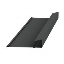 Dry Verge Slate Trim Aluminium (T1) 18mm Black