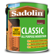 Sadolin Classic Wood Protection Mahogany 1Lt