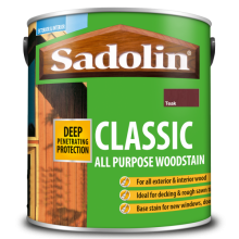 Sadolin Classic Wood Protection Teak 2.5Lt