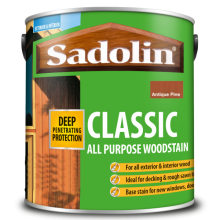 Sadolin Classic Wood Protection Antique Pine 2.5Lt