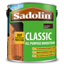 Sadolin Classic Wood Protection Jacobean Walnut 1Lt