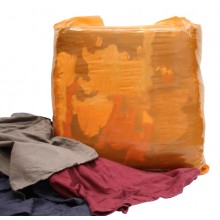 Assorted Coloured Rags 5Kg