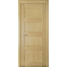 Contemporary White Oak 4 Panel Door Fully Finished