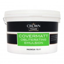 Crown Trade Covermatt Magnolia 10Lt