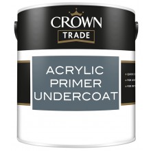 Crown Trade Acrylic Primer Undercoat White 2.5Lt