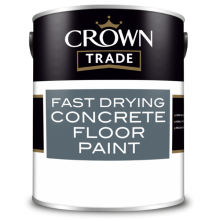 Crown Trade Concrete Floor Paint Red 5Lt