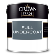 Crown Trade Full Undercoat White 5Lt