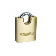Sterling Premium Brass Closed Shackle Padlock 60mm