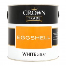 Crown Trade Eggshell White 2.5Lt