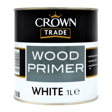 Crown Trade Wood Primer White 1Lt