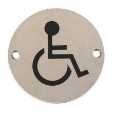 Disabled Symbol 76mm SSS