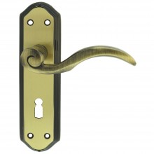 Wentworth Lock DL340 FB Door Handles