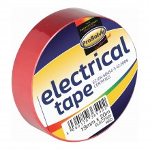 PVC Electrical Tape Red 19mm x 20Mt