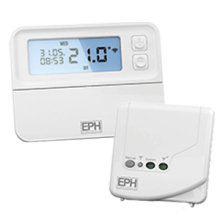 EPH Curve Combi Pack 4 Programmable RF Thermostat