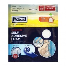 Exitex SAF Self Adhesive Foam 5Mt White