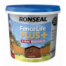 Ronseal Fence Life Plus+ Country Oak 5Lt