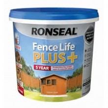 Ronseal Fence Life Plus+ Harvest Gold 5Lt