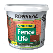 Ronseal 1 Coat Fence Life 5Lt Red Cedar