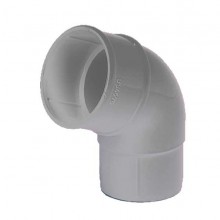 Round Downpipe Bend 112.5D 68mm Grey