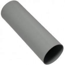 Plain End Round Downpipe 68mm Grey 4Mt