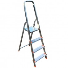 LFI Home Aluminium Platform Step Ladder 4 Tread