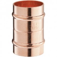 Copper Solder Ring Straight Connector 15mm