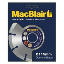MacBlair Universal Diamond Saw Blade 115mm x 22.2mm