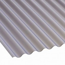 Marvec Corrugated Sheet 8/3 Clear 1.83Mt