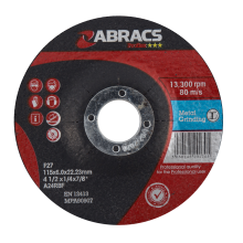 ABRACS Proflex DPC Metal Cutting Disc 115mm x 6mm x 22mm