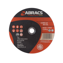 ABRACS Proflex Extra Thin Cutting Disc 230mm x 1.8mm x 22mm INOX