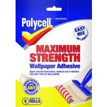Polycell Max Strength Wallpaper Paste 5 Roll